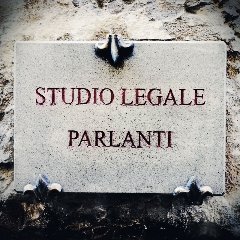 Studio Legale Parlanti – italya’da hukuk bürosu – Law Firm Florence -targa-parlanti İtalya'da Türk avukat